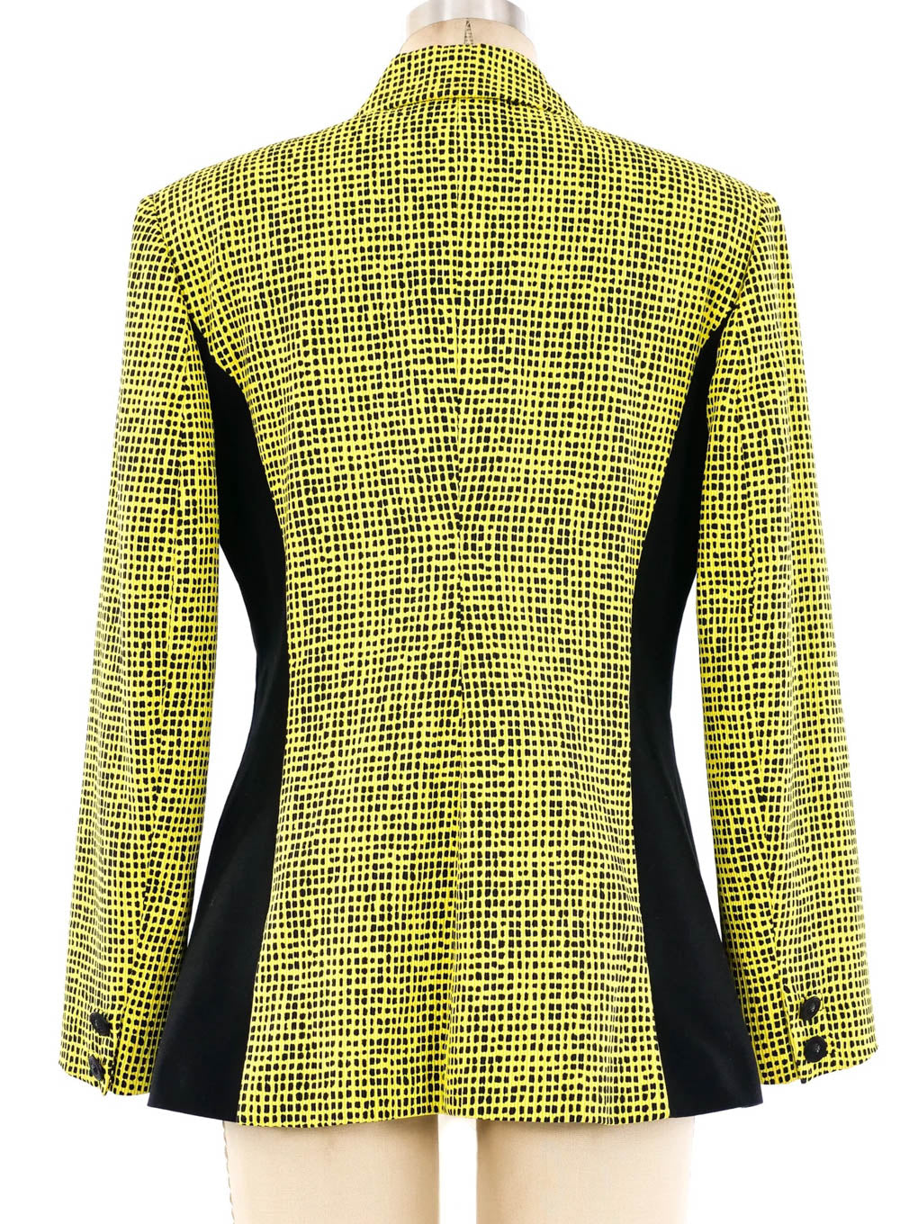 GIANNI VERSACE イエロークロップドジャケット GIANNI VERSACE イエロークロップドジャケット