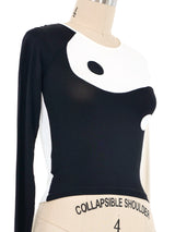 Moschino Yin Yang Tee Top arcadeshops.com