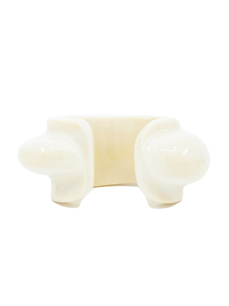 Patricia Von Musulin Carved Bone Cuff Jewelry arcadeshops.com