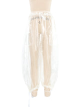 2022 Comme des Garcons PVC Balloon Pants Bottom arcadeshops.com