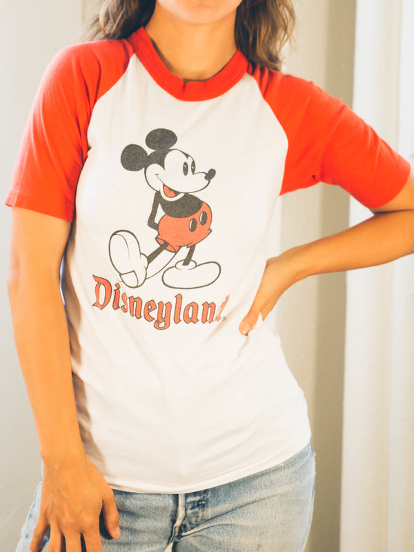 Disneyland Mickey Raglan Tee T-Shirt arcadeshops.com