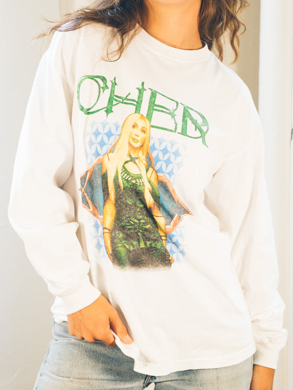 2002 Cher Farewell Tour Long Sleeve Tee T-Shirt arcadeshops.com