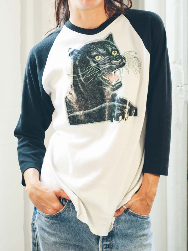 Panther Raglan Tee T-Shirt arcadeshops.com