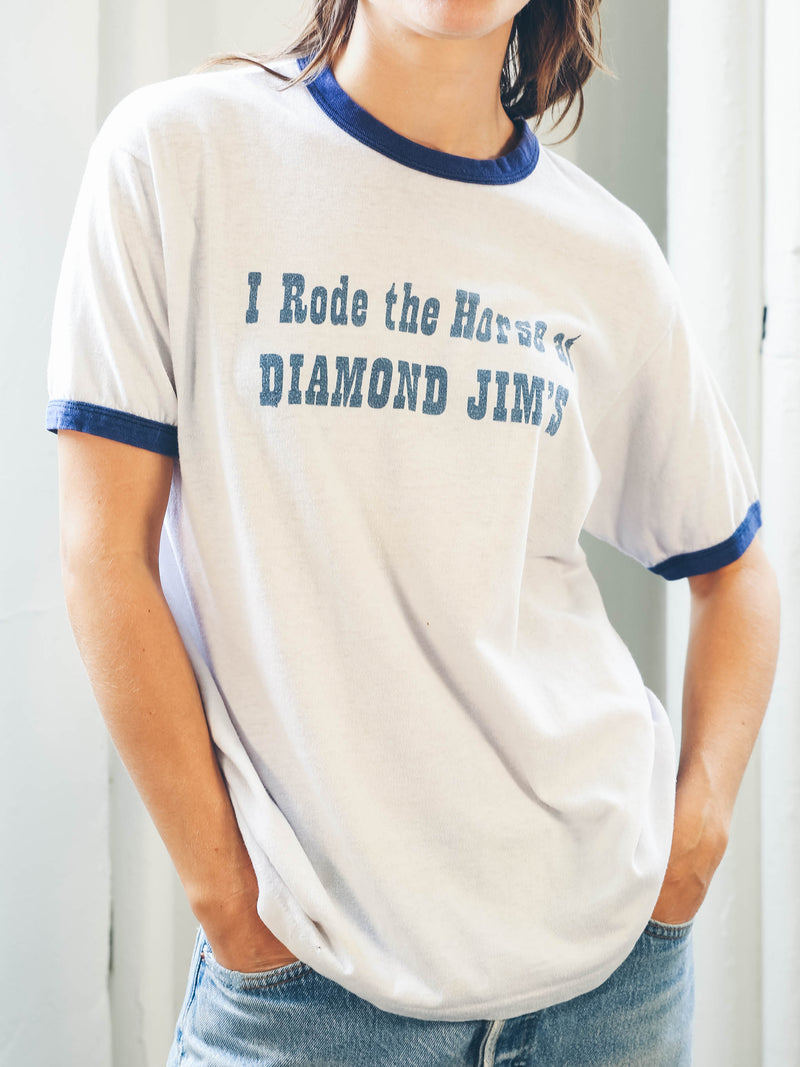 Diamond Jim's Ringer Tee T-Shirt arcadeshops.com