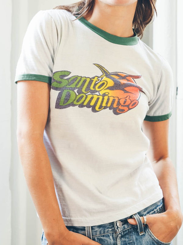 Santo Domingo Ringer Tee T-Shirt arcadeshops.com