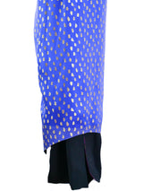 Metallic Dot Wrap Dress Dress arcadeshops.com