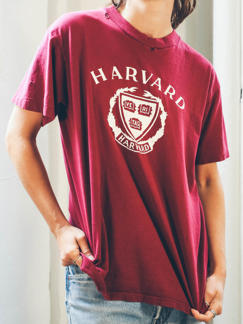 Harvard Distressed Tee T-Shirt arcadeshops.com