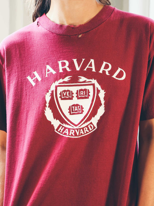 Harvard Distressed Tee T-Shirt arcadeshops.com