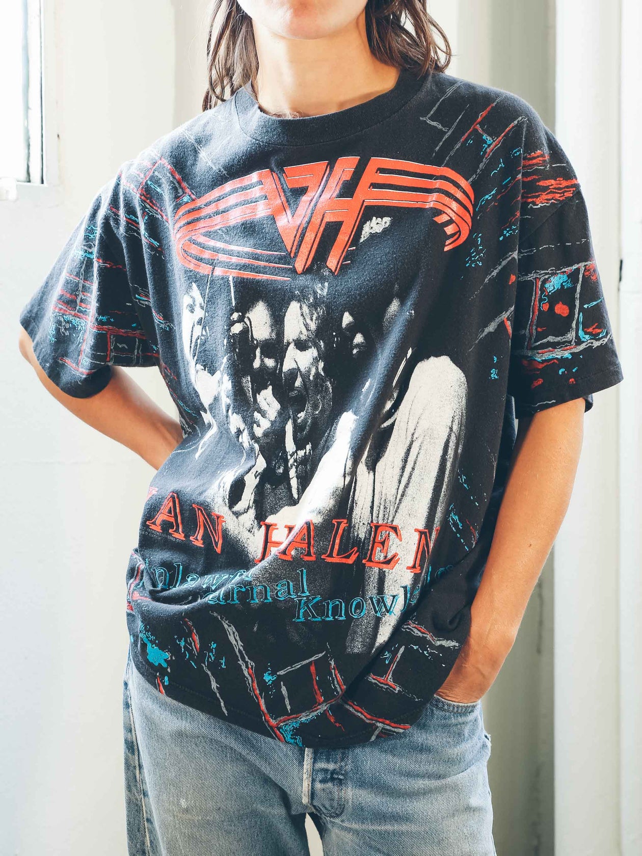 van halen graphic tee