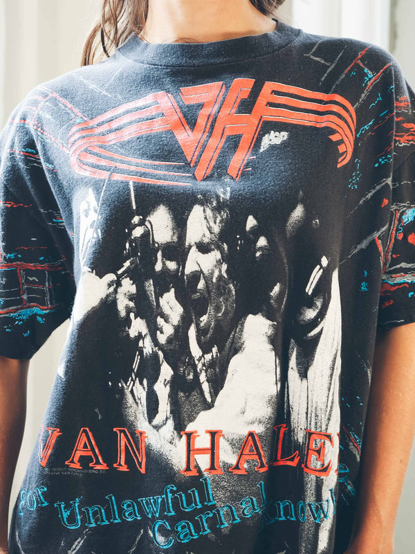 Van Halen Allover Graphic Tee T-SHIRT arcadeshops.com