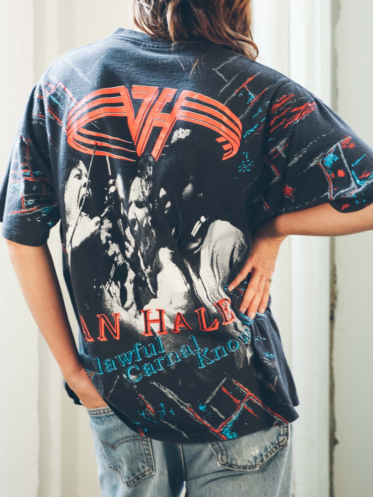 van halen graphic tee