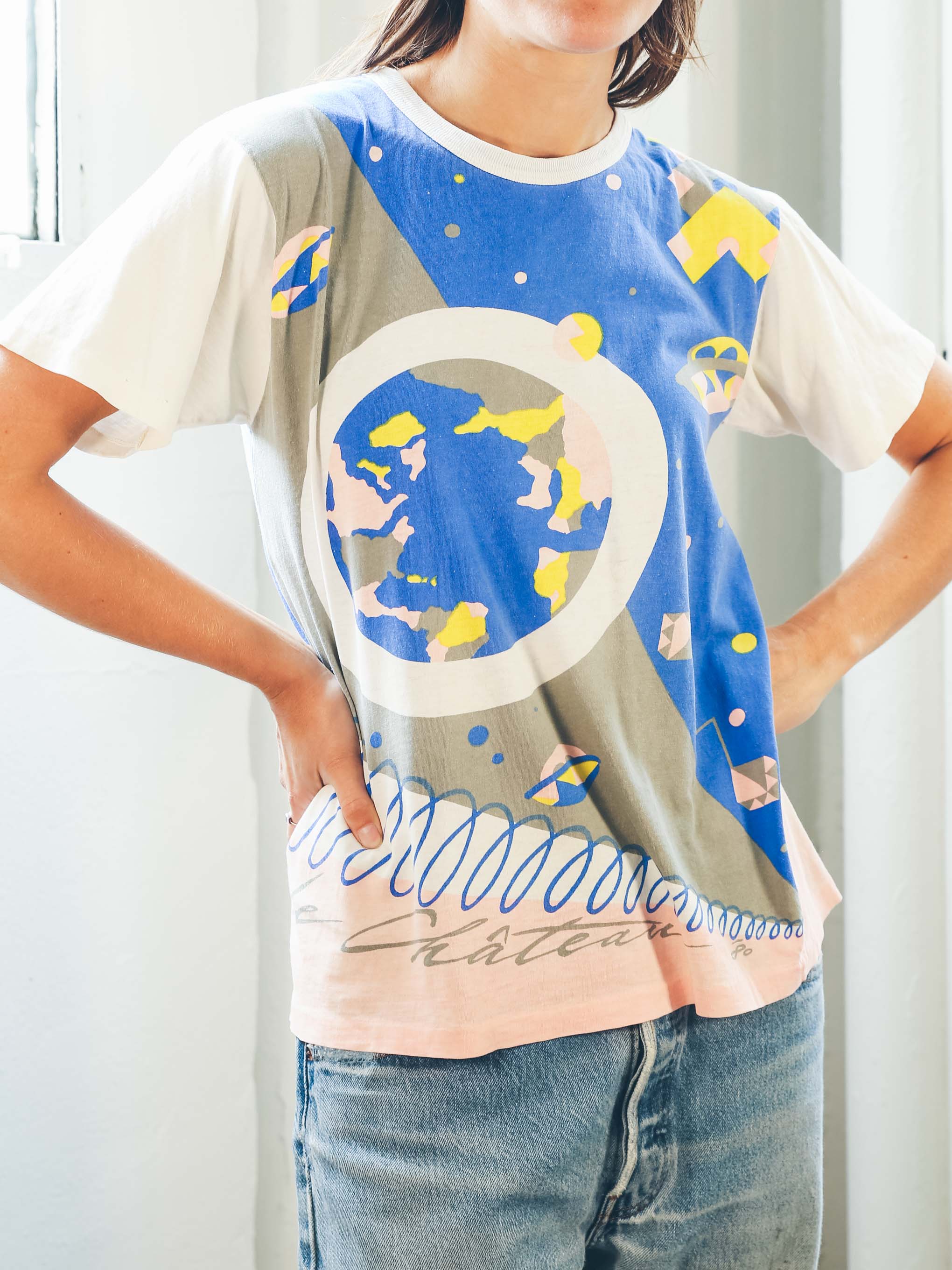 Lapis Space Crop Tee main image 0