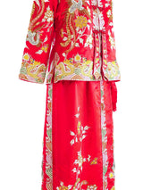 Embellished Chinese Wedding Ensemble Suit arcadeshops.com
