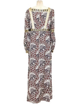 Jean Varon Floral Printed Gown Dress arcadeshops.com