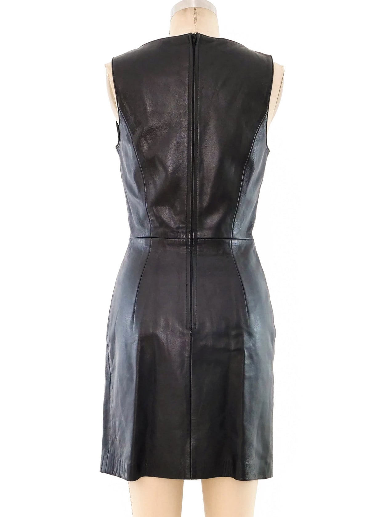 North Beach Leather Mini Dress
