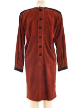 Yves Saint Laurent Suede Tunic Dress Dress arcadeshops.com