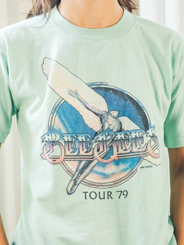 1979 Bee Gees Tour Tee T-Shirt arcadeshops.com