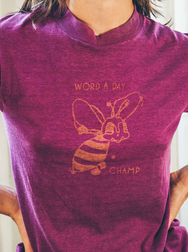 Spelling Bee Champ Tee T-Shirt arcadeshops.com