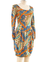 Missoni Abstract Printed Jersey Dress Dress arcadeshops.com