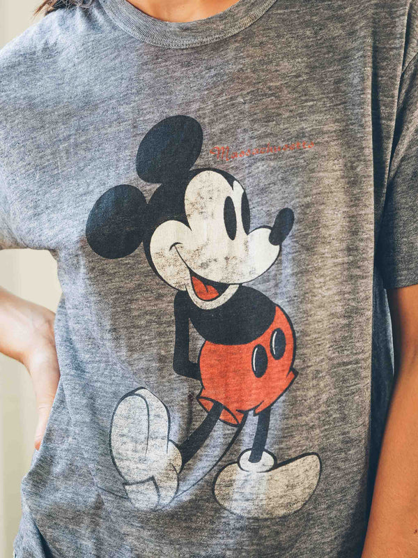Mickey Mouse Massachusetts Tee T-Shirt arcadeshops.com