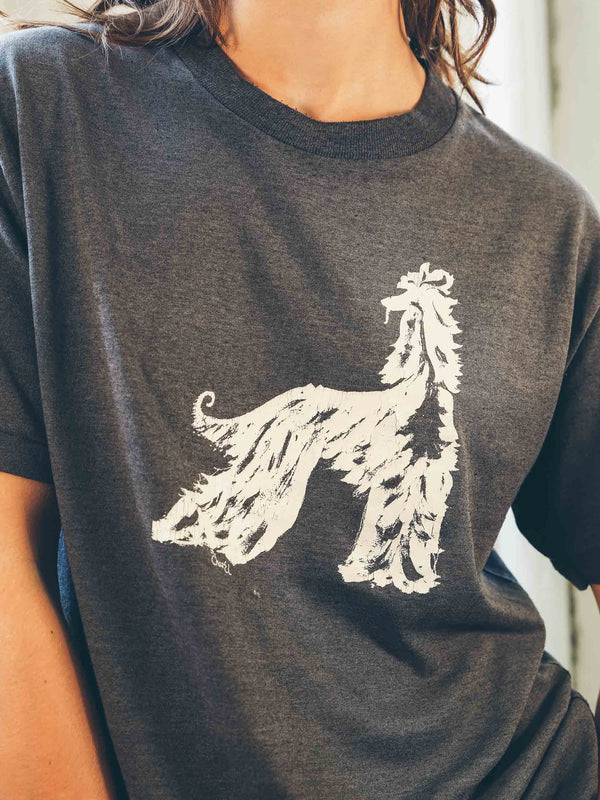 Afghan Hound Tee T-Shirt arcadeshops.com