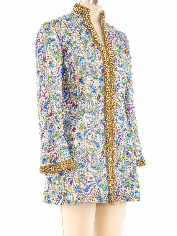 Victoria Royal Embellished Tunic Dress arcadeshops.com