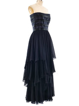 Gucci Beaded Strapless Dress Dress arcadeshops.com