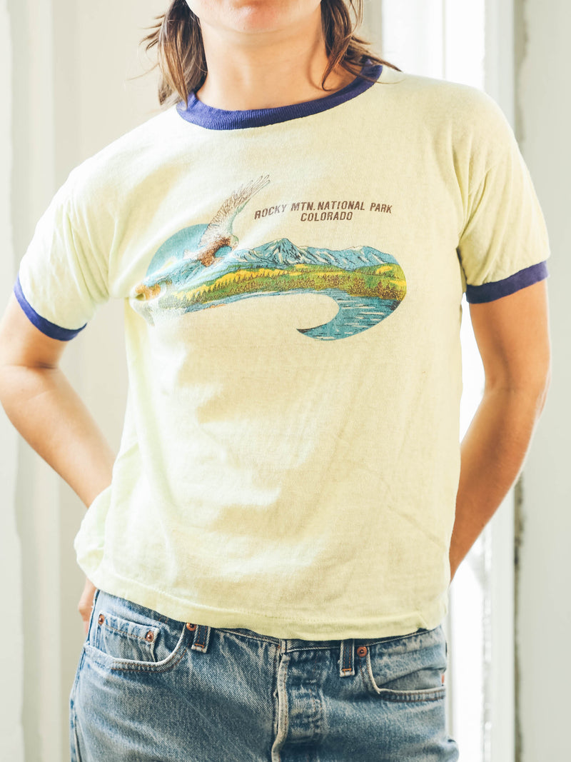 Rocky Mountain Ringer Tee T-Shirt arcadeshops.com