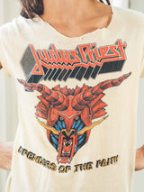 1984 Judas Priest Tour Sleeveless Tee T-Shirt arcadeshops.com