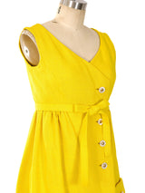 Geoffrey Beene Sunflower Linen Tank Dress Dress arcadeshops.com