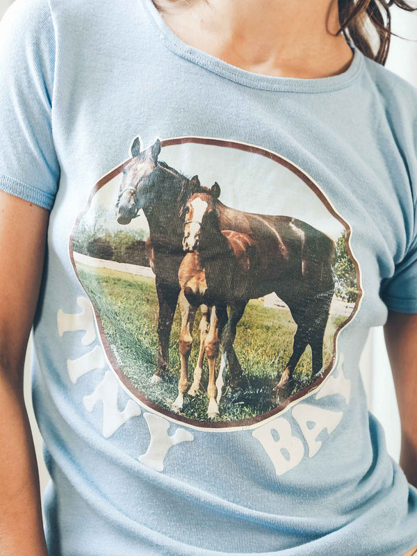 Tiny Bay Horse Tee T-Shirt arcadeshops.com