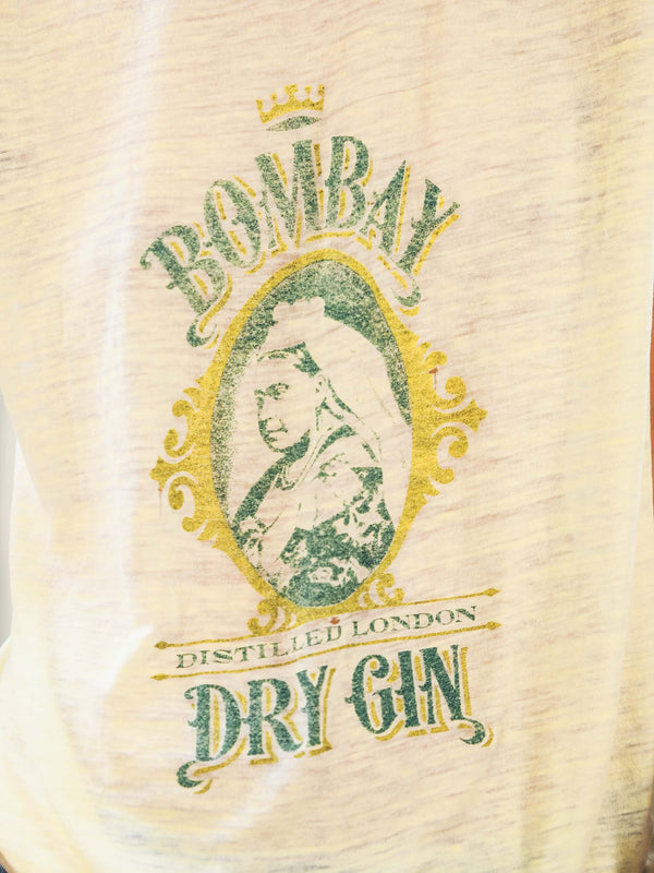 Bombay Gin Cutoff Tee T-Shirt arcadeshops.com