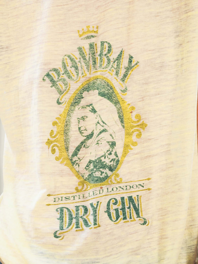 Bombay Gin Cutoff Tee T-Shirt arcadeshops.com
