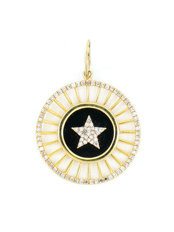 Diamond Star Wheel Charm Fine Jewelry arcadeshops.com