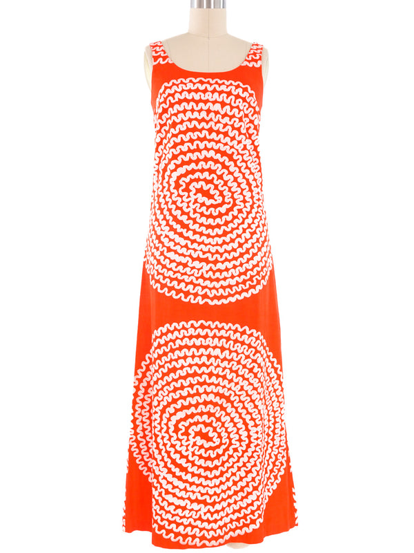 Poppy Printed Maxi Dress Dress arcadeshops.com