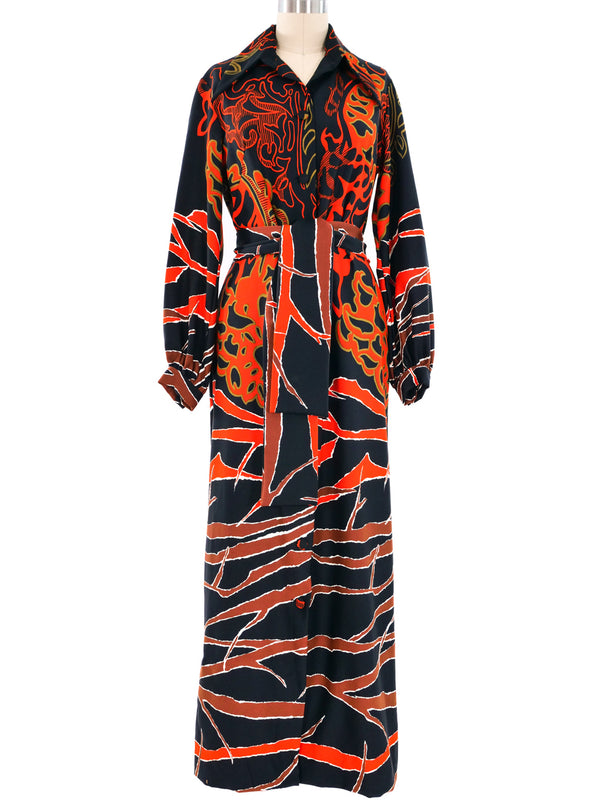 Lanvin Printed Shirt Dress Dress arcadeshops.com