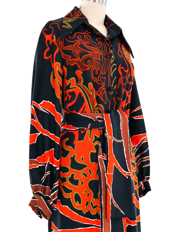 Lanvin Printed Shirt Dress Dress arcadeshops.com