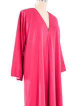 Halston IV Fuschia Jersey Caftan Dress arcadeshops.com