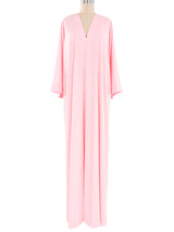 Halston IV Pink Jersey Caftan Dress arcadeshops.com