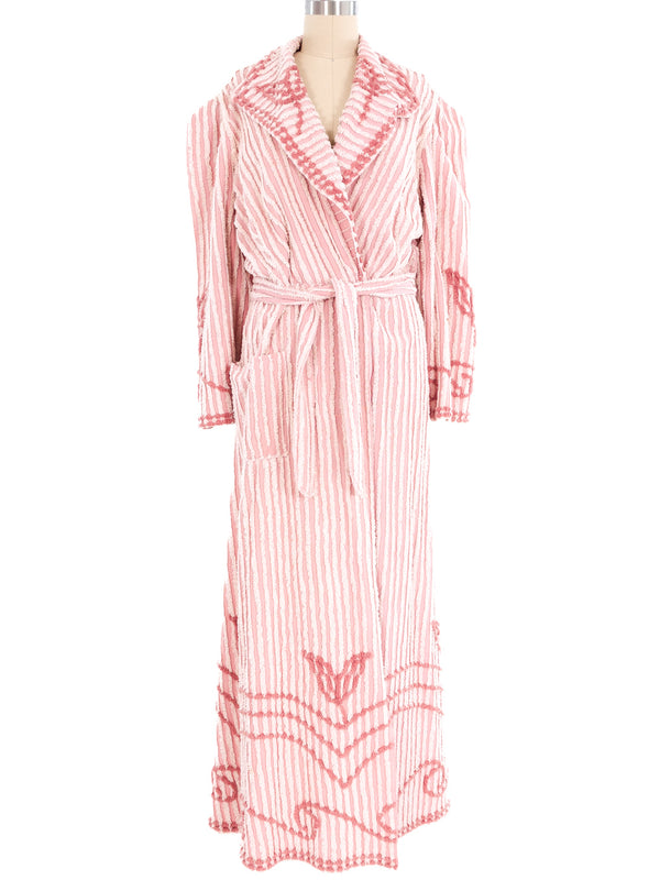 1940's Terry Robe Dressing Gown Dress arcadeshops.com