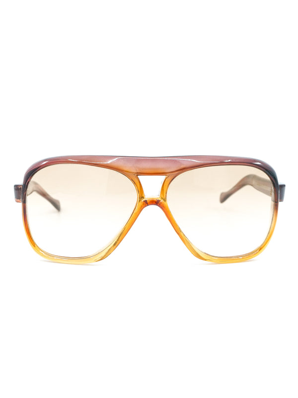 1970's Italian Racer Aviator Sunglasses Accessory arcadeshops.com