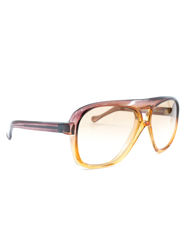 1970's Italian Racer Aviator Sunglasses Accessory arcadeshops.com