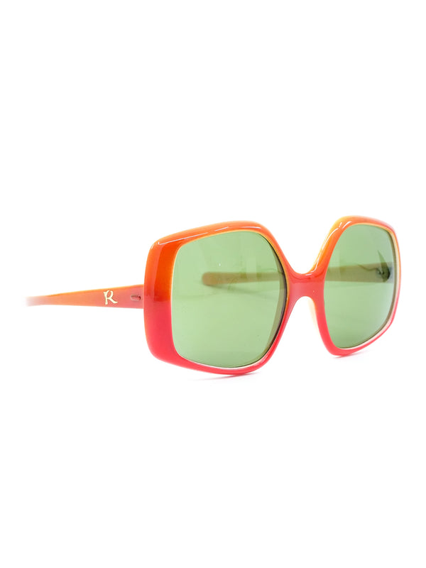 Orange Enamel French Sunglasses Accessory arcadeshops.com