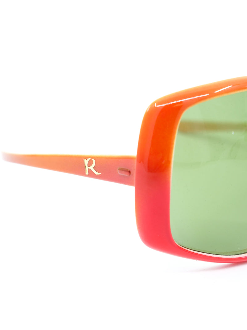 Orange Enamel French Sunglasses Accessory arcadeshops.com