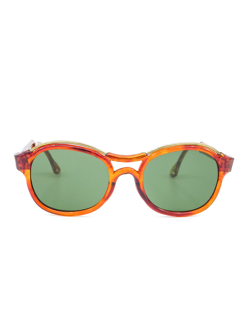 1940's Wire Accented Tortoise Sunglasses Accessory arcadeshops.com