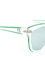 Emmanuelle Khanh Green Accented Sunglasses Accessory arcadeshops.com