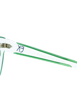 Emmanuelle Khanh Green Accented Sunglasses Accessory arcadeshops.com