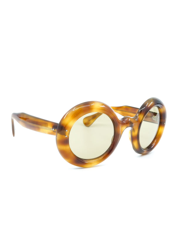 Paulette Guinet Havana Round Sunglasses Accessory arcadeshops.com