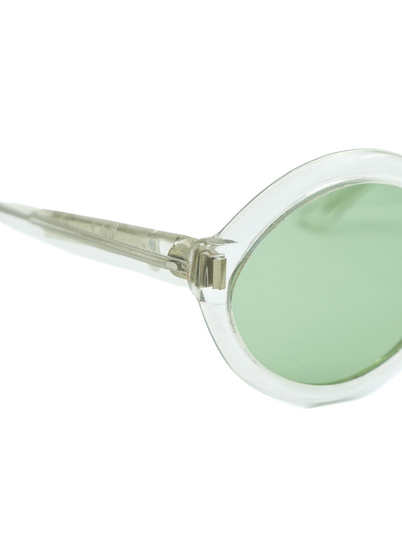 1960's Italian Green Lens Sunglasses Accessory arcadeshops.com