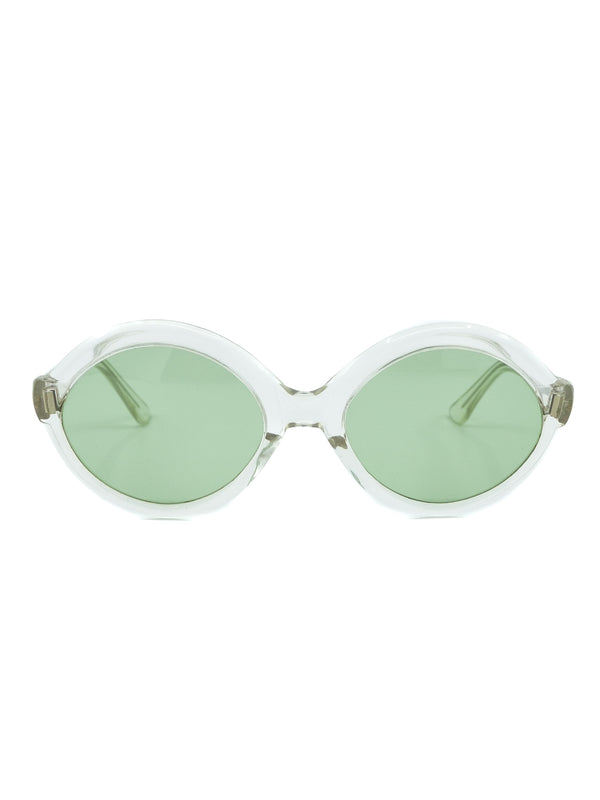 1960's Italian Green Lens Sunglasses Accessory arcadeshops.com